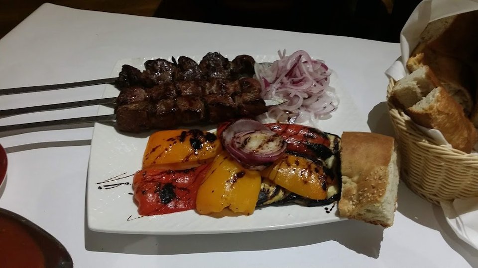 Liver and Lamb Kebabs